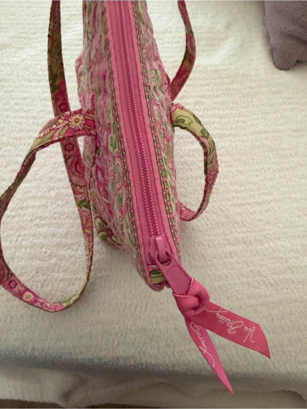 Vera Bradley Petal Pink medium Tote Bag - Picture 6 of 6